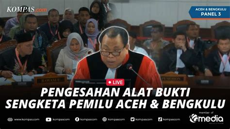 Live Mk Gelar Sidang Lanjutan Gugatan Sengketa Pemilu Provinsi