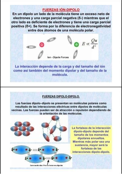 Fuerzas IÓn Dipolo En Un