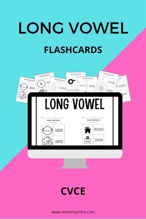 Long Vowel Words Cvce Long Vowel Words Long Vowels Interactive Activities Color Activities