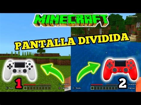 Como Jugar Pantalla Dividida En Minecraft Playstation Y Youtube