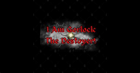 Gorlock The Destroyer - Gorlock - Sticker | TeePublic