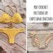 PDF Crochet PATTERN Naiad Crochet Bikini Top And Brazilian