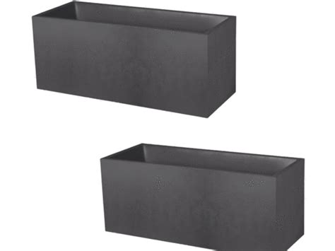 Offres groupées Lot de 2 Jardinières BASALT 98 L