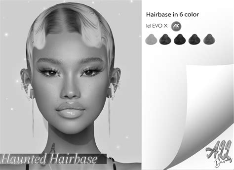 Second Life Marketplace [all Divas] Haunted 2 Hairbase Evox Demo