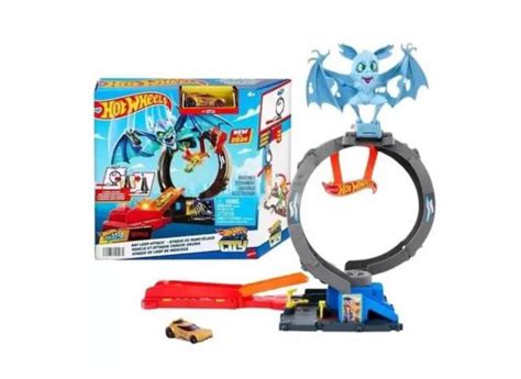 Hot Wheels Pista Ataque De Loop Do Morcego HTN78 Mattel em Promoção é no Buscapé