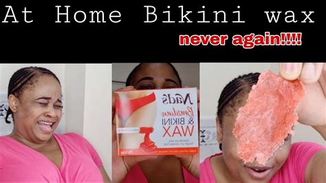 I Tried To Do Brazilian Wax At Home Nads Brazilian Bikini Wax Youtube