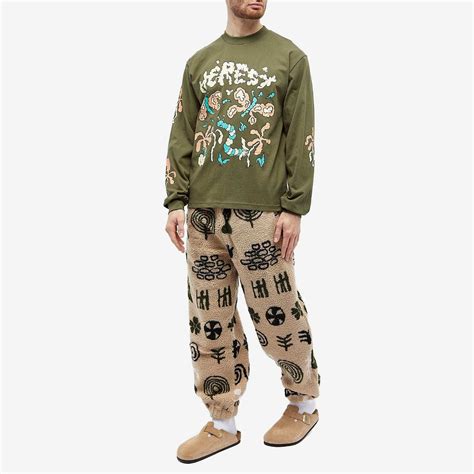 Heresy Men S Chrysalis Long Sleeve T Shirt In Green Heresy