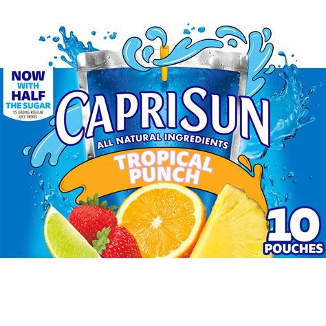 Capri Sun Tropical Punch Ready To Drink Juice