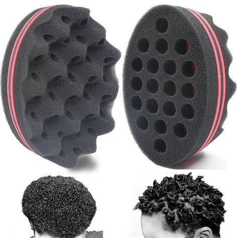Airandtree Hair Spongebig Holes Magic Twist Brushcurl Sponge For