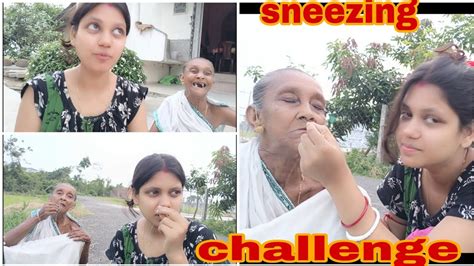 Queentrisha Sneezingchallenge 🤧🤧🤧🤧challengeingvideo Sneezing Youtube