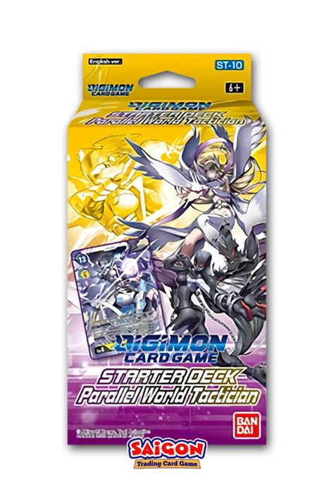 Digimon Starter Deck Parallel World Tactician ST 10 Saigon TCG