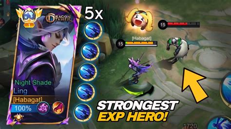 GLOBAL LING VS STRONGEST YU ZHONG INTENSE MATCHUP Ling Best Build