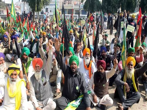 Lakhimpur Kheri Violence Farmers Begin 3 Day Protest Against Central