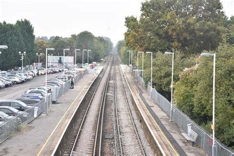 Platforms At Sunningdale Station Are Being Extended To Accommodate