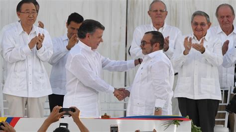 Colombie L Accord De Paix Historique Avec Les Farc A T Sign