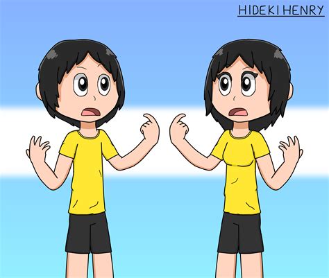 Hideki Meets Hideki In Female Version By Hidekihenry On Newgrounds