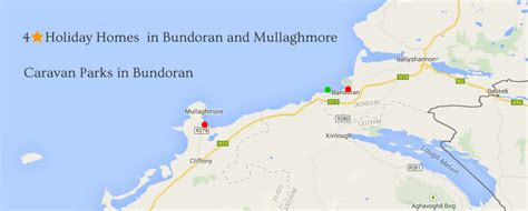 Map Bundoran Rooneys Holiday Homes