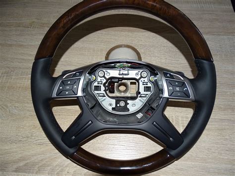 Mercedes Holzlenkrad W Lenkrad Gl Ml G Klasse W Amg Steering