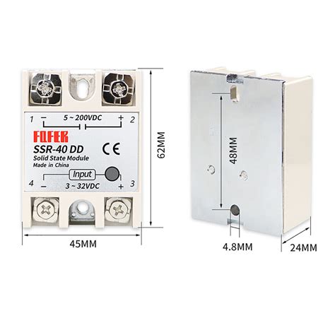 Halbleiterrelais Modul Ssr Dd Dc Dc Einzelphase