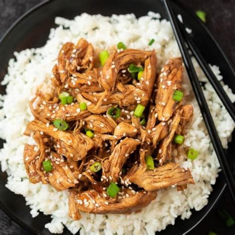 Crock Pot Teriyaki Chicken Recipe Slow Cooker Teriyaki Chicken