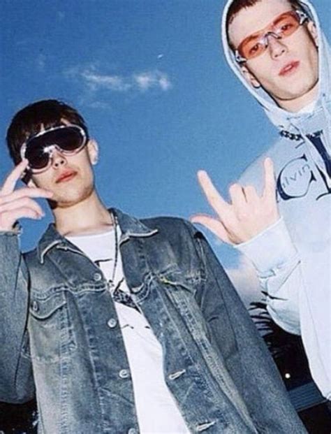 Bladee And Yung Sherman Sherman I Need Friends Mens Sunglasses