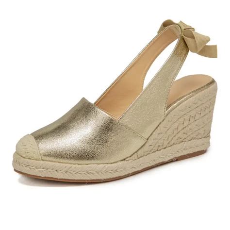 Wedges Sandals Womensm Fashion Closed Toe Bandage Espadrille Temu