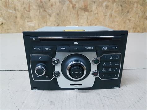 CITROEN C5 III RADIO NAWIGACJA NG4 96752782ZD 12171207087 Oficjalne