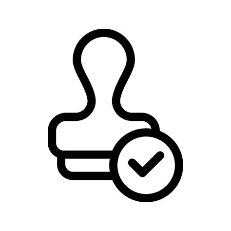 Approval Icon Vector Symbol Design Illustration 29336637 Vector Art At