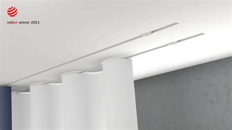 unsichtbare vorhangschiene invisible neu und patentiert nexfour