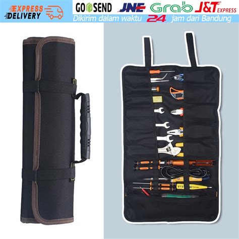 Jual Electrical Tool Bag Rool Tas Kunci Kunci Tas Perbengkelan Shopee