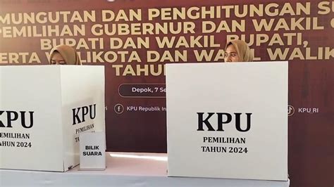 Kpu Ri Siapkan Instruksi Hari Libur Pencoblosan Pilkada Ke Kpu