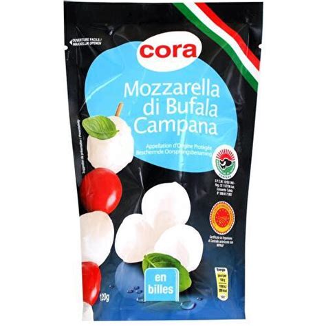 Cora Billes de mozzarella di bufala campana Supermarchés Match