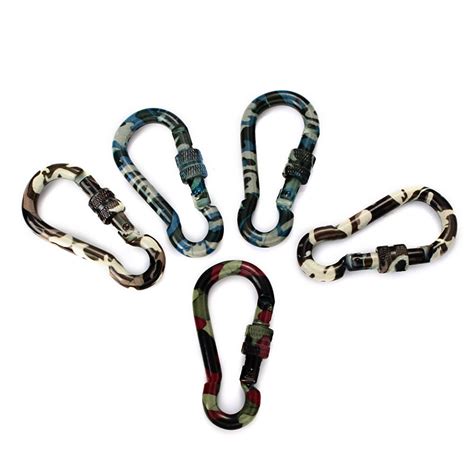 best locking carabiner | Aluminum best locking carabiner keychain