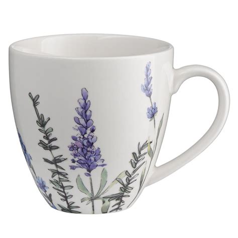Кружки фарфоровые 325 мл 2 шт белые Floral - купить за 1490 руб в ...