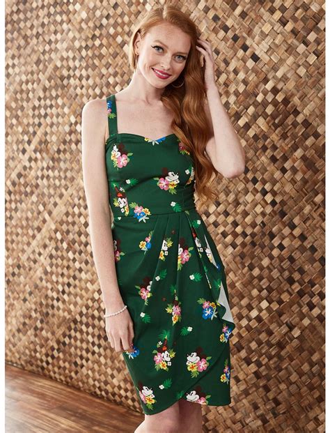 Her Universe Disney Mickey Mouse And Minnie Mouse Tropical Dress Her
