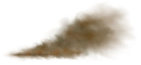 Background Of A Cloud Of Brown Dust And Sand With Particles Of Flying