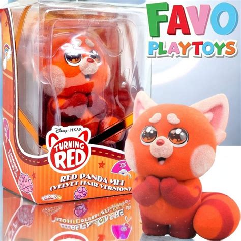 Jual Hot Toys Cosbaby Disney Pixar Red Panda Mei Turning Red Velvet Hair Version COSB1057