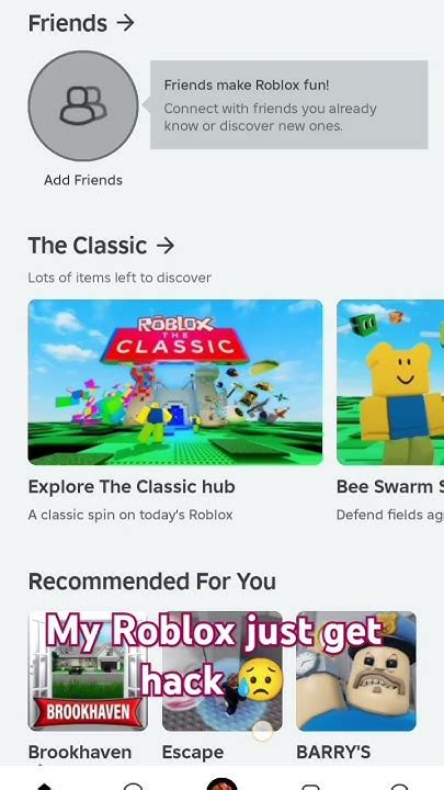 My Roblox Just Got Hack 😥 Youtube