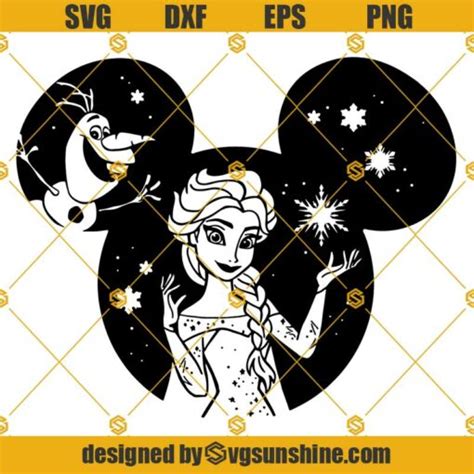 Elsa Svg Cricut Silhouette Elsa Svg Frozen Svg Frozen Princess Svg