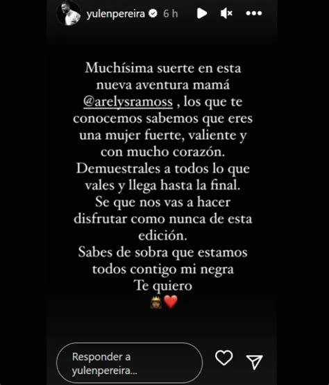 El Firme Aviso De Yulen Pereira A Su Madre Arelys Ramos Por Su Fichaje