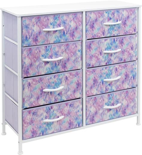 Drawer Dresser Tie Dye Pink Style Meets Function With This