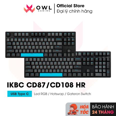 Bàn phím cơ IKBC CD CD HR Type C RGB Hot Swap Gateron Switch Shopee Việt Nam