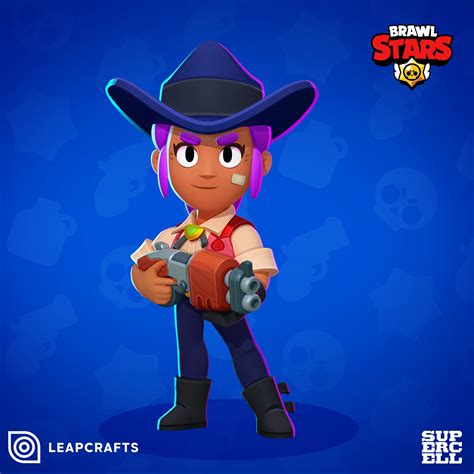 Artstation Brawl Stars Shelly Classic