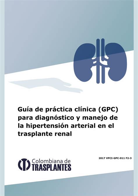 Pdf Gu A De Pr Ctica Cl Nica Gpc Para Diagn Stico Y Gu A De