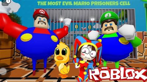 MR MARIO BARRY S PRISION RUN OBBY PATO PATATAS AVENTURA YouTube