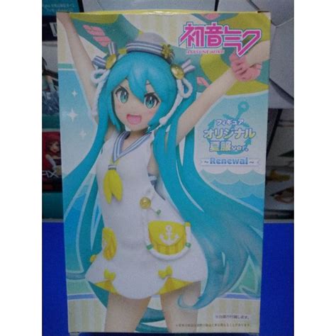 賣家自收藏公仔taito 景品 初音未來 夏服ver 蝦皮購物