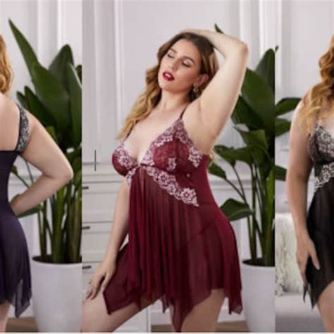 Bbw Lingerie Etsy