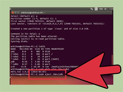 How to format usb drive linux - zonepoi