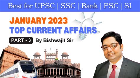 January Current Affairs For Ssc Railway Banking Upsc Pcs And