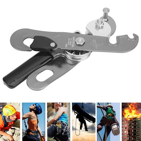 Camnal Outdoor Climbing Protection Stop Descender Rappelling Gear